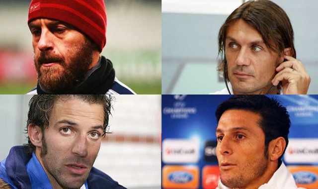 L'addio di De Rossi e Pellissier, ultime bandiere: ecco i giocatori pi "fedeli" di sempre